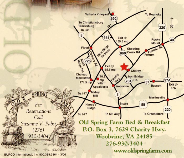 Directions map