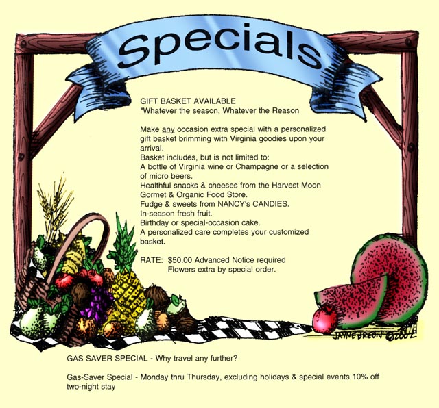 Old Spring Farm seasonal specials